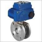 電動對夾球閥