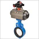 氣動軟密封蝶閥