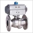 氣動(dòng)法蘭球閥